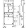 Инсталляция для писсуара VIEGA Eco Plus 8164,5 высота 1130 мм 461843
